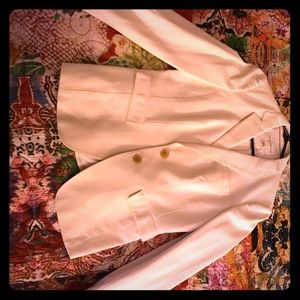 Banana Republic White Blazer - Size 8